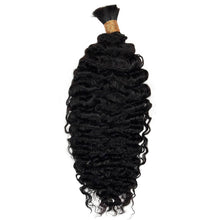 Load image into Gallery viewer, Burmese Curly Bulk Human Hair Extensions
