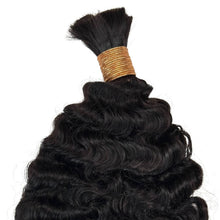 Load image into Gallery viewer, Burmese Curly Bulk Human Hair Extensions