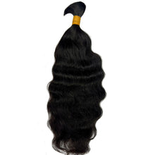 Load image into Gallery viewer, Raw Indian Curly Bulk Human Hair Extensions