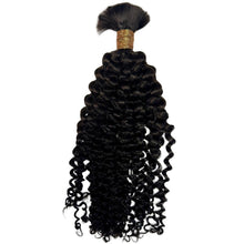 Load image into Gallery viewer, Kinky Curly Bulk Human Hair Extensions