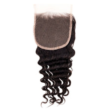 Load image into Gallery viewer, Brazilian Deep Wave 4x4 Closure

