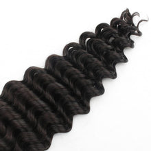 Load image into Gallery viewer, Deep Wave Bulk Human Hair Extensions
